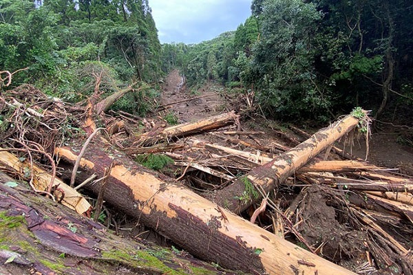 【鹿児島県南大隅町】令和5年8月台風・豪雨　災害支援