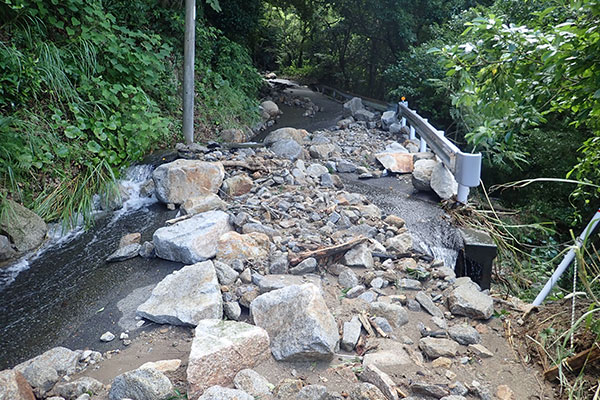 【鹿児島県南大隅町】令和5年8月台風・豪雨 災害支援